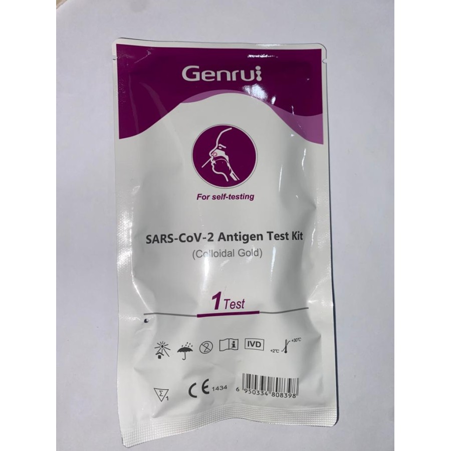 Genrui Self Test Covid Tampone Rapido Test Antigene SARSCoV2 Kit 1